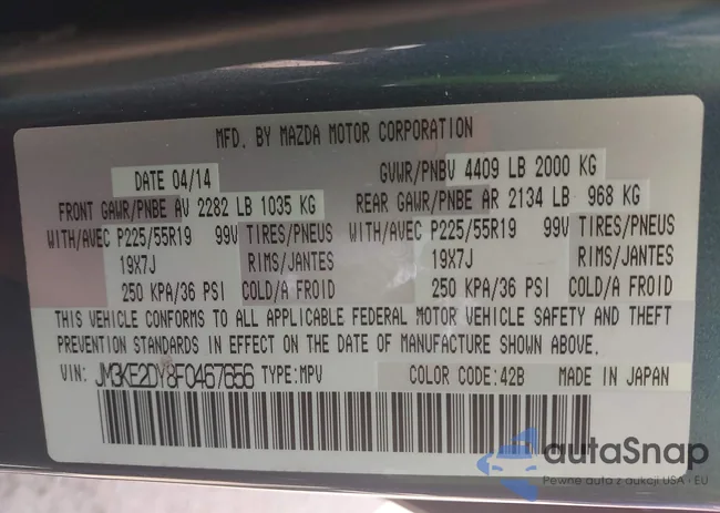 JM3KE2DY8F0467656: 40185054