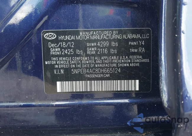 5NPEB4AC8DH665124: 40186771