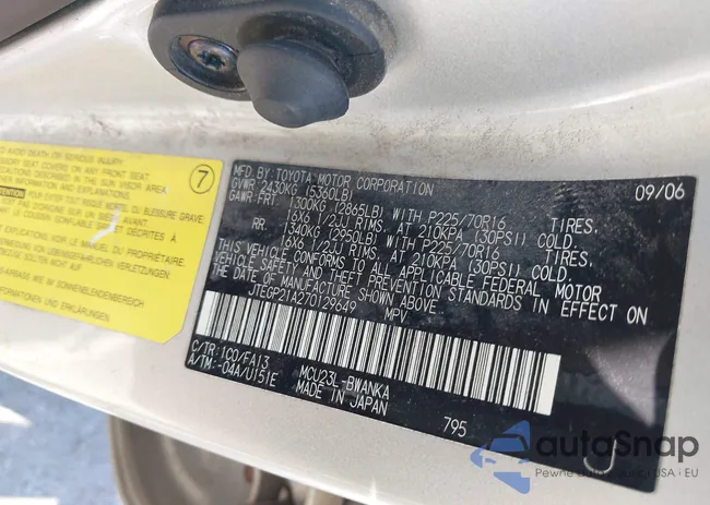 JTEGP21A270129649: 40187427