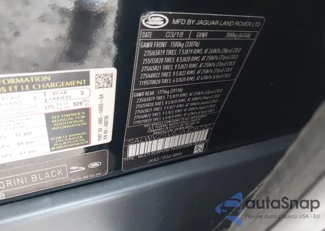 SALWV2SV6JA408720: 40189415