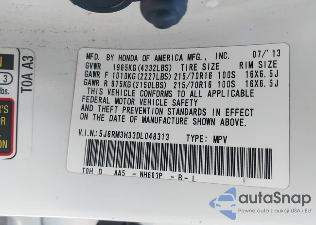 5J6RM3H33DL048313: 40192205