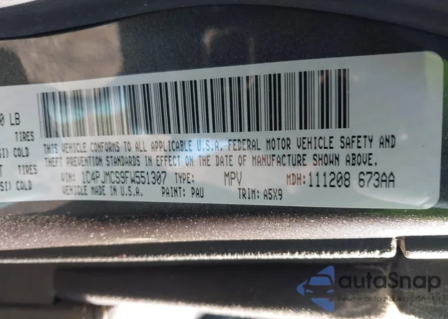 1C4PJMCS9FW551307: 40193039