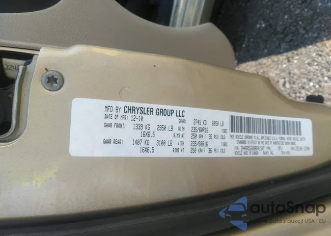 2A4RR5DGXBR641547: 40193923