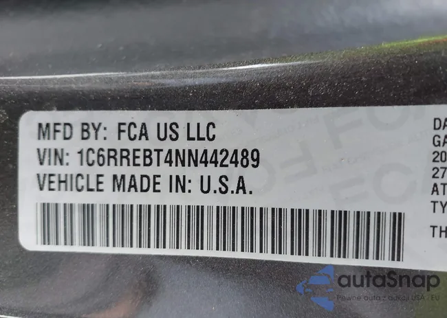 1C6RREBT4NN442489: 40197555