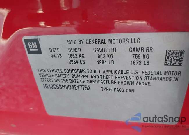 1G1JC6SH0D4217752: 40198235