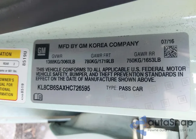 KL8CB6SAXHC726595: 40207474