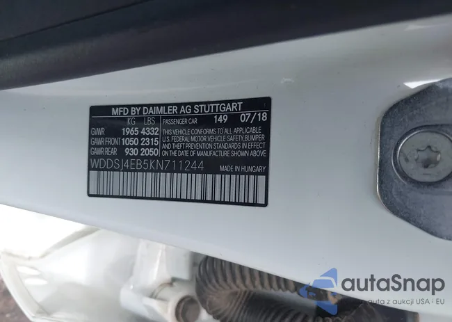 WDDSJ4EB5KN711244: 40207732