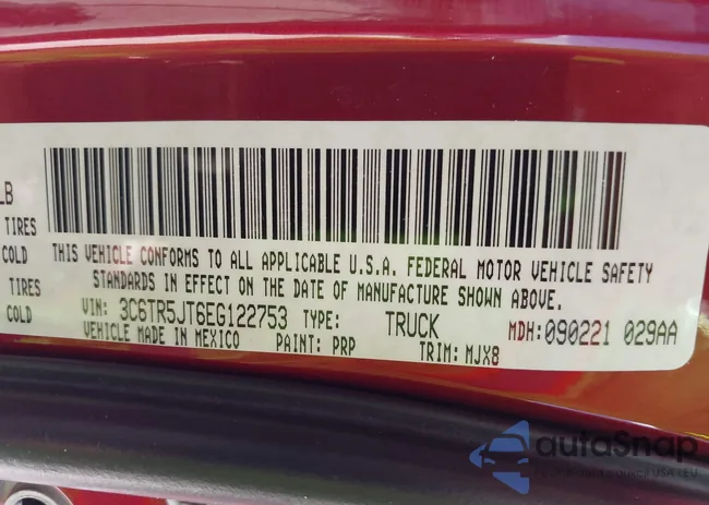 3C6TR5JT6EG122753: 40208502