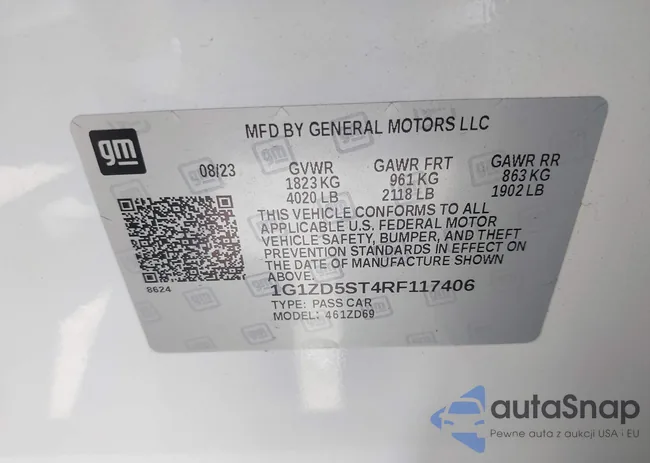 1G1ZD5ST4RF117406: 40208823