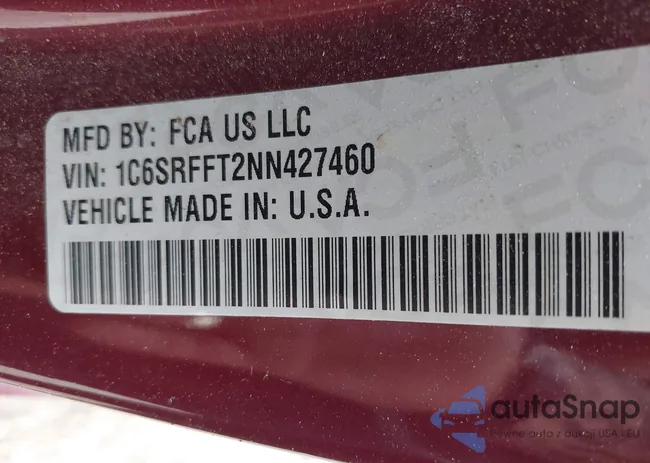 1C6SRFFT2NN427460: 40209088