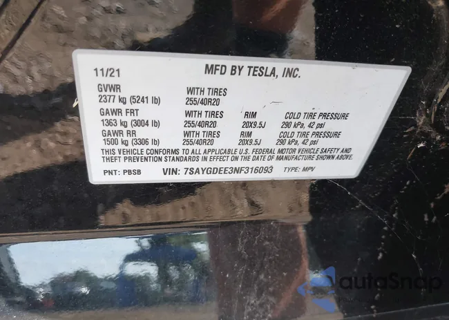 7SAYGDEE3NF316093: 40212480