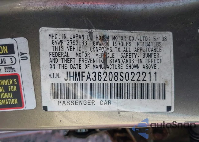 JHMFA36208S022211: 40214337