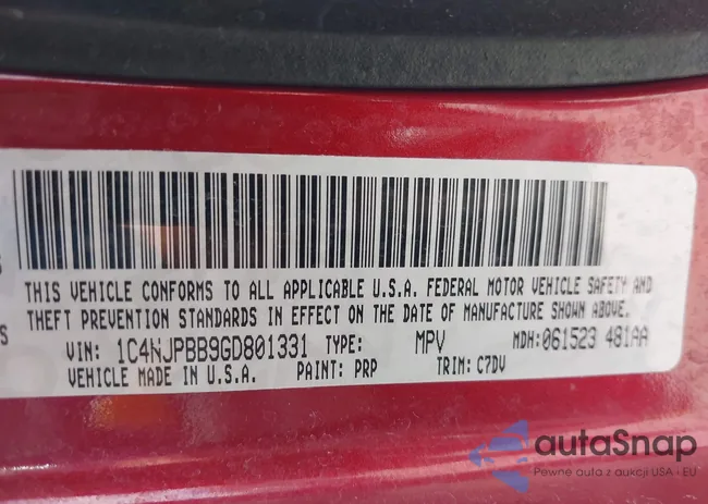 1C4NJPBB9GD801331: 40215520