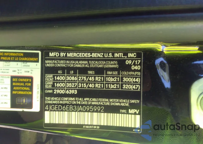 4JGED6EB3JA095992: 40215746