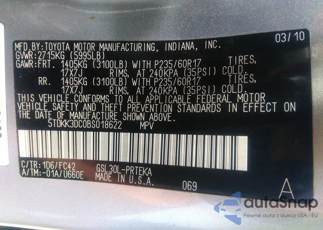 5TDKK3DC0BS018622: 40216059