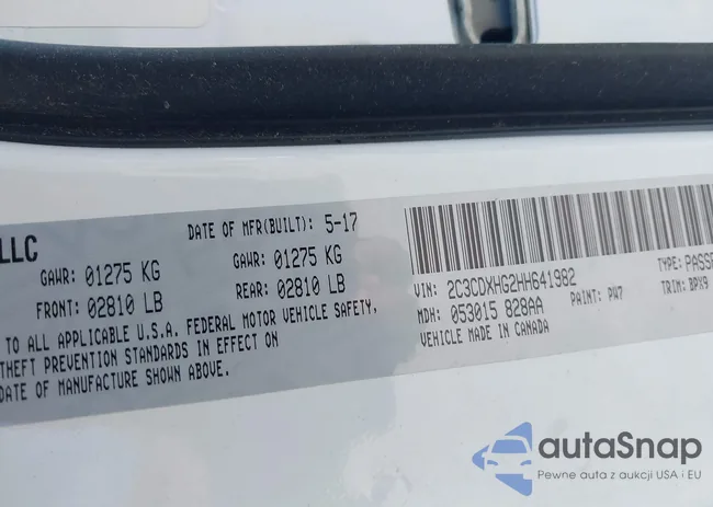 2C3CDXHG2HH641982: 40217681