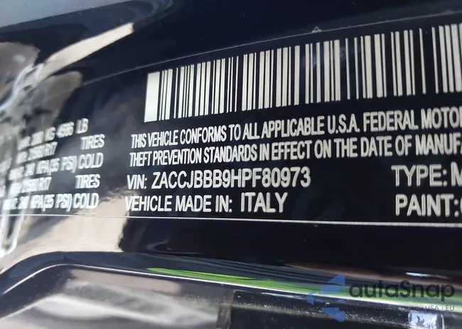 ZACCJBBB9HPF80973: 40227047