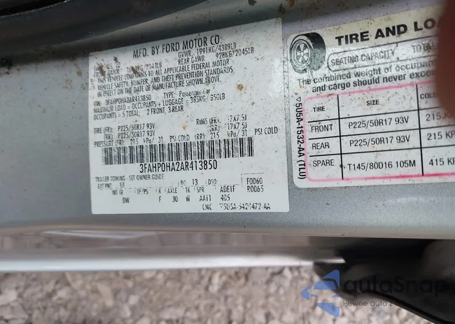 3FAHP0HA2AR413850: 40232380