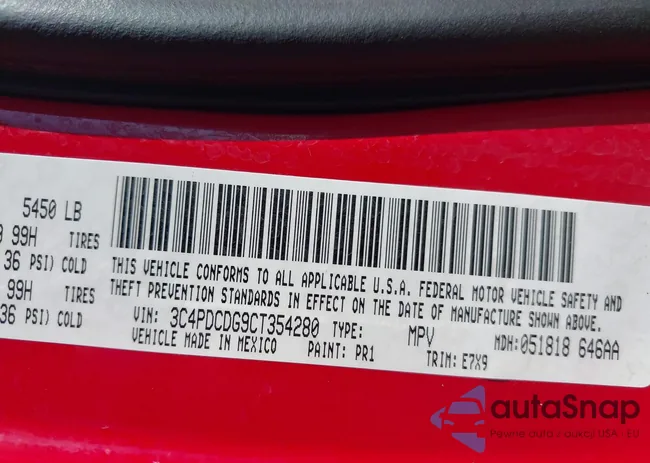 3C4PDCDG9CT354280: 40232042