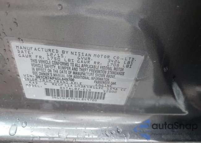 3N1CN7AP4GL849700: 40233521