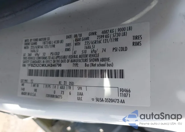 1FBZX2CMXJKB46798: 40233646