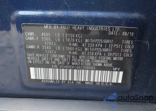 4S4BRDKC6B2338583: 40241985