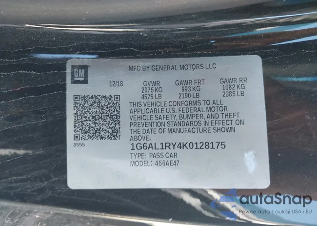 1G6AL1RY4K0128175: 40242038