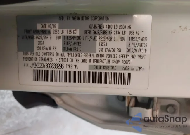 JM3KE2DY3G0833296: 40245707