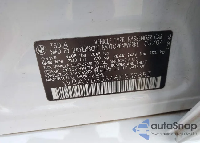 WBAVB33546KS37853: 40244846