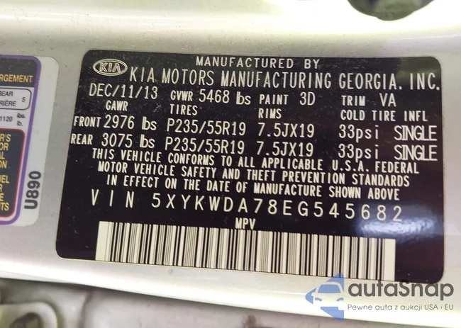 5XYKWDA78EG545682: 40247562