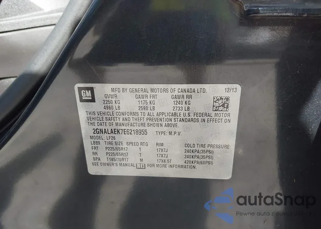 2GNALAEK7E6218955: 40248472