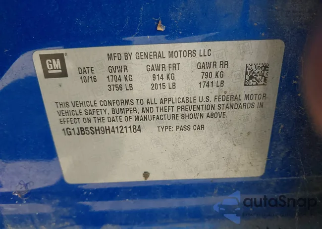 1G1JB5SH9H4121184: 40249230