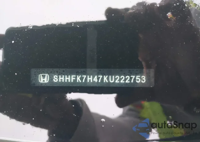 SHHFK7H47KU222753: 40252282