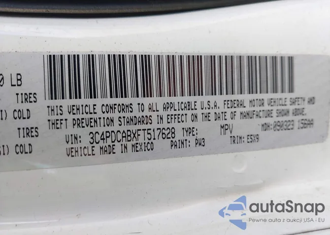 3C4PDCABXFT517628: 40252686