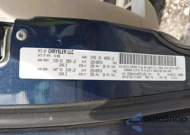 2D8HN44H48R761256: 40257947