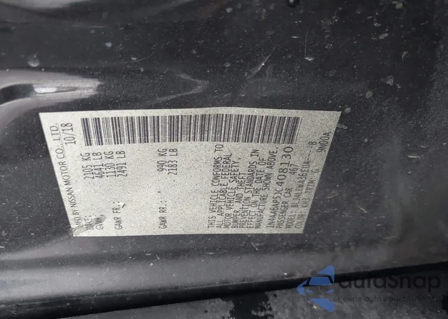 1N4AA6AP5JC408130: 40258073