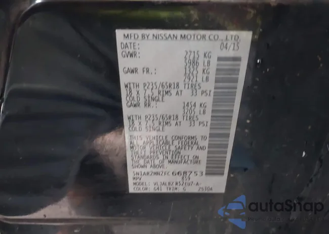 5N1AR2MN2FC668753: 40259666