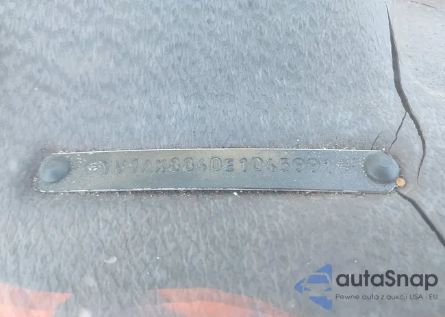 YV1AX8840E1045991: 40260041