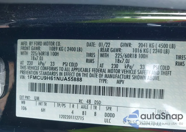 1FMCU9H61NUA55888: 40262764