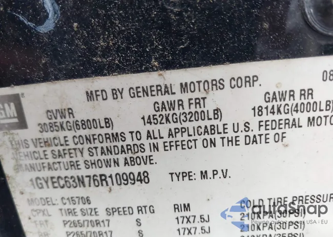 1GYEC63N76R109948: 40268782