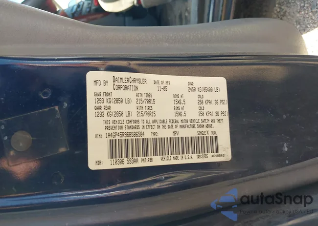 1A4GP45R96B586584: 40282524