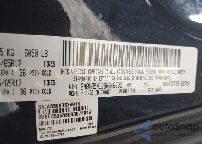 2A8HR54129R646032: 40285239