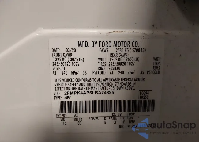 2FMPK4AP6LBA74825: 40286496