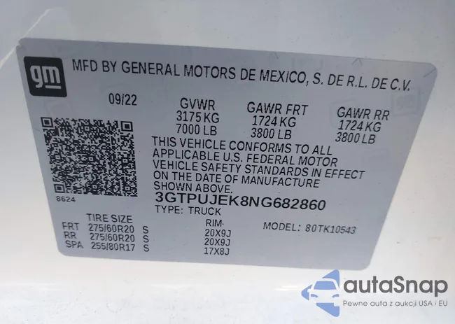 3GTPUJEK8NG682860: 40286981