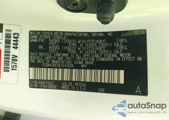 5TDKK3DC9ES442806: 40287182