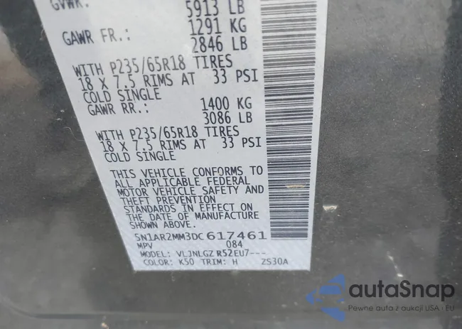 5N1AR2MM3DC617461: 40287473