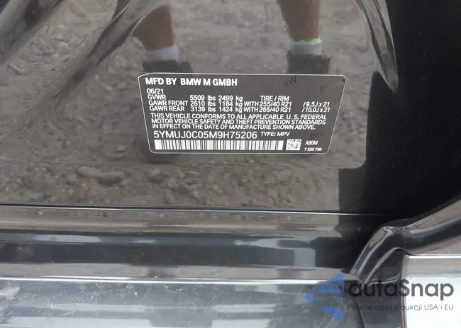 5YMUJ0C05M9H75206: 40289666