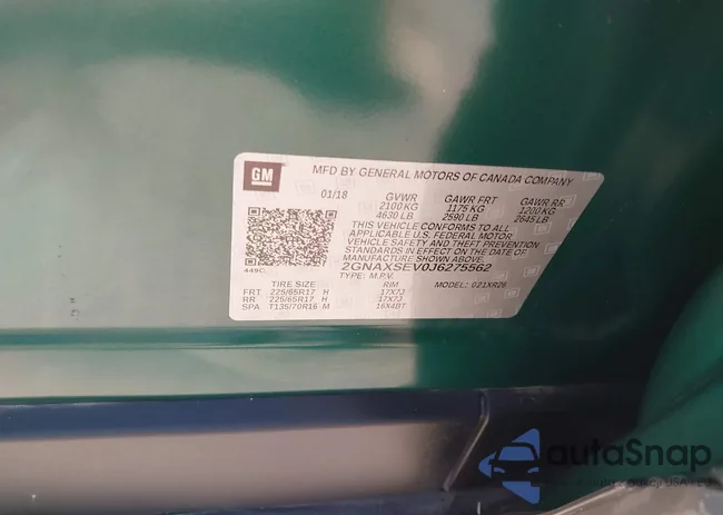 2GNAXSEV0J6275562: 40293359