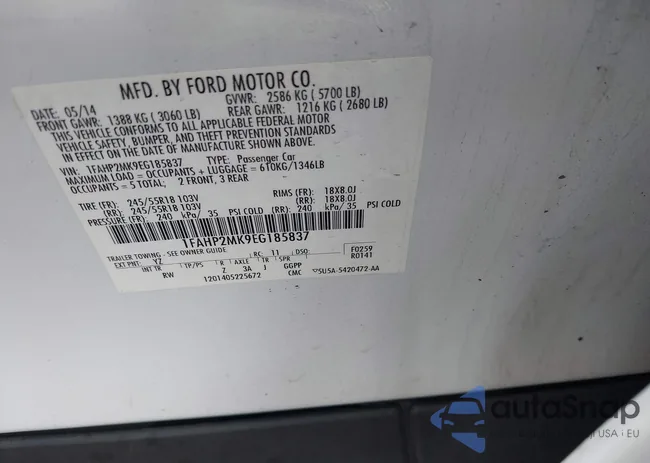 1FAHP2MK9EG185837: 40302694