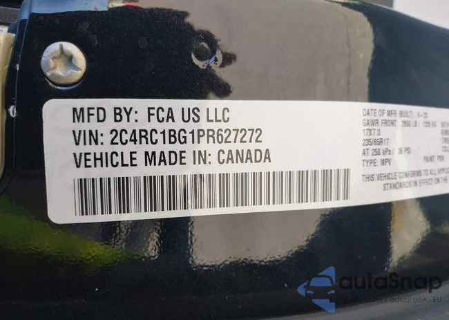 2C4RC1BG1PR627272: 40316920